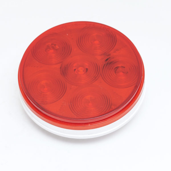 4" Round Led Red StopTailTurn Lamp